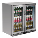 Polar GL008-A  G-Series Counter Back Bar Cooler with Hinged Doors Stainless Steel 208Ltr Polar GL008-A  G-Series Counter Back Bar Cooler with Hinged Doors Stainless Steel 208Ltr