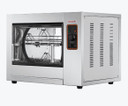 Benchstar YXD-266E Compact Heavy Duty 4-Basket Commercial Chicken Rotisserie (8-12 Birds)