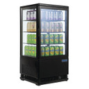 Polar G211-A C-Series Display Fridge Black 68Ltr