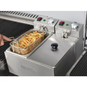 Apuro DB203-A Twin Tank Twin Basket Countertop Fryer 2x 3Ltr Apuro DB203-A Twin Tank Twin Basket Countertop Fryer 2x 3Ltr