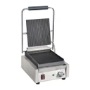 Apuro DY993-A Single Contact Grill with Ribbed Cast Iron Plates