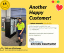 Thermaster Double Door Supermarket Fridge - LG-1000BGBM