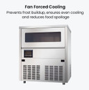 Blizzard SN-80C 95kg Commercial Crescent Ice Machine