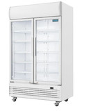 Polar GE580-A G-Series Hinged Door Upright Display Cooler with Light Box 950Ltr