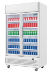 Polar G-Series Hinged Door Upright Display Cooler with Light Box 950Ltr