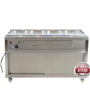 Heated Bain Marie Food Display without Glass Top - PG150FE-B Heated Bain Marie Food Display without Glass Top - PG150FE-B