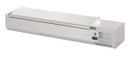 Polar FA855-A G-Series Countertop Prep Fridge with Lid 7x 1/4GN