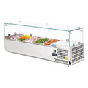 Polar G608-A G-Series Countertop Prep Fridge 5x 1/4GN Polar G608-A G-Series Countertop Prep Fridge 5x 1/4GN