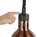 Apuro DR757-A Retractable Heat Lamp Shade Copper Finish Apuro DR757-A Retractable Heat Lamp Shade Copper Finish
