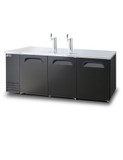 FBD-80B Fresh Refrigeration Beer Dispenser Double Tap 790 Litre Capacity