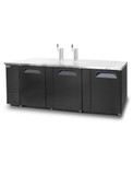 FBD-95B Fresh Refrigeration Beer Dispenser Double Tap 951 Litre Capacity