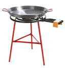 Chef Inox FY920 Ibiza Paella Stand with 700mm Tray - pan/gas/burner