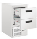 Polar GH332-A G-series Saladette with 2 GN Drawers