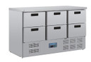 Polar GH226-A G-Series Six Drawer Counter Fridge