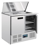 Polar G606-A G-Series Saladette Counter Fridge 240Ltr