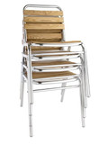 Bolero GK997 Ash Bistro Side Chair (Pack of 4)