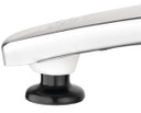 Bolero GH985 Aluminium Twin Leg Table Base (Pack of 2)
