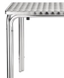 Bolero CG837 Square Leg Table 600mm