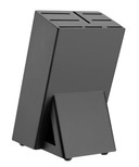 Vogue FS662 Tsuki Black Wooden Knife Block