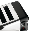 Rowlett Esprit CH187-A 6 Slot Toaster Jet Black with Elements & Sandwich Cage