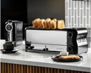 Rowlett Esprit CH187-A 6 Slot Toaster Jet Black with Elements & Sandwich Cage