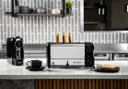 Rowlett Esprit CH183-A 4 Slot Toaster Jet Black with Elements & Sandwich Cage