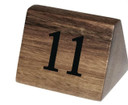 Olympia CL393 Acacia Table Number Signs Numbers 11-20
