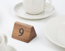 Olympia CL392 Acacia Table Number Signs Numbers 1-10