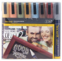 GM269 Earth Chalk Pens 2mm x 6mm (Pack of 8 only) Securit