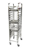 FW386 Gastronorm Trolley 380x550x1735mm Stainless Steel