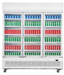Polar GE769-A G-Series Triple Door Upright Display Chiller