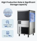 Blizzard SN-068F 60kg Commercial Granular Ice Machine | 20kg Bin 10A