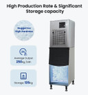 Blizzard SN-258N Commercial Ice Machine – 250kg Chewblet/Nugget Ice Maker