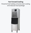 Blizzard Chewblet/Nugget Ice Maker 250Kg - SN-258N