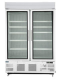 Polar GH507-A G-Series 2 Door Upright Display Freezer 920Ltr White
