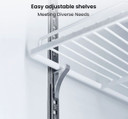 Thermaster Single Glass Door Black Colourbond Upright Drink Fridge LG-540BP