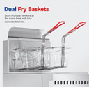 Gasmax V Pan LPG Deep Fryer - VP122LPG