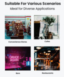 Thermaster Colourbond Upright Beverage Fridge 2 Doors Black LG-1000BP