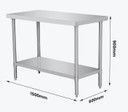 WB6-1500/A Stainless Steel Workbench