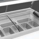 Exquisite SD415S2 Nine Tubs Ice Cream Scooping Freezer