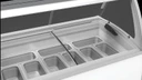 Exquisite SD415S2 Commercial Ice Cream Merchandiser Freezer