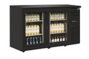 Polar CS102-A U-Series Double Door Back Bar Display Cooler