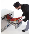 Polar U637-A G-Series 2 Drawer Counter Fridge 240Ltr