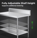 WBB6-1200/A Workbench with Splashback