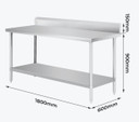 WBB6-1800/A Workbench with Splashback