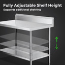 WBB6-1800/A Workbench with Splashback