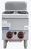 Gasmax JUS-TR-2B 2 Burner Natural Gas Cooktop 305mm | 49Mj Commercial