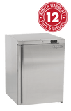 Exquisite MC200H 140 L One Solid Door Underbench Storage Refrigerator