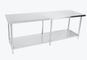 WB7-2400/A Stainless Steel Workbench
