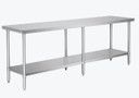 WB7-2400/A Stainless Steel Workbench